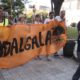 Caminata del Segundo Acampe en Tribunales en apoyo Asamblea El Algarrobo de Andalgalá