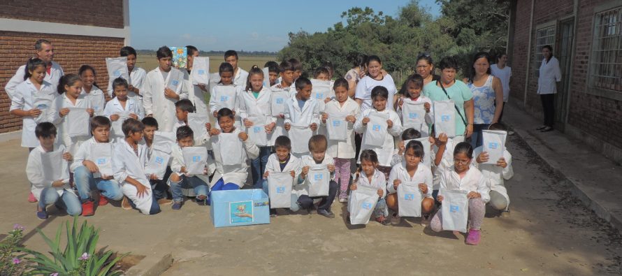 [Corrientes] Alumnxs de escuelas rurales recibieron ayuda de campaña solidaria