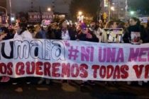 [La Matanza] Cientos de mujeres dijeron #NiUnaMenos