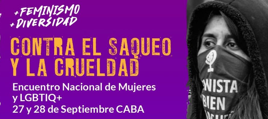 Encuentro nacional de Mujeres y LGBTIQ+ 27 y 28 de Septiembre