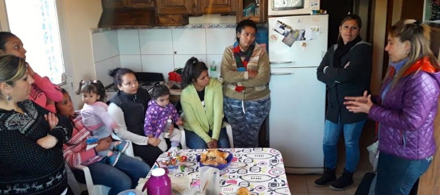 [Mendoza] “Mateando en el barrio”. Karina Ferraris con los vecinos de Las Heras