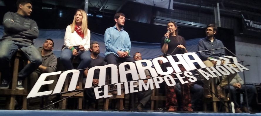 [La Plata] En Marcha realizó su primer acto local