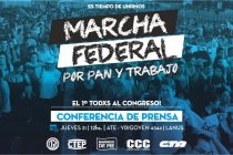 [Lanús] Conferencia de Prensa por Marcha Federal