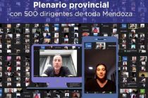 [Mendoza] Más de 500 dirigentes territoriales en el plenario provincial de Libres del Sur.