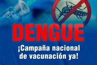 Libres del Sur exige campaña nacional de vacunación contra el dengue.