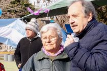 [Bs. As.] Alfonsín en Malvinas Argentinas: 