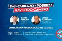 [La Matanza] Arroyo, Ceballos y Oviedo con los vecinos
