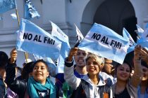 Barrios de Pie propone consulta popular para discutir acuerdo con el FMI