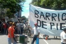 [Chaco] Barrios de Pie marcha uniéndose a la Jornada Nacional