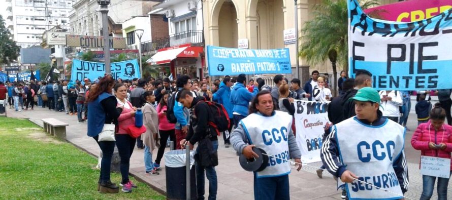 [Corrientes] Organizaciones se movilizaron por un salario acorde a la canasta básica