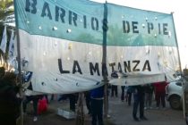 [La Matanza] Barrios de Pie vuelve a reclamar al Municipio