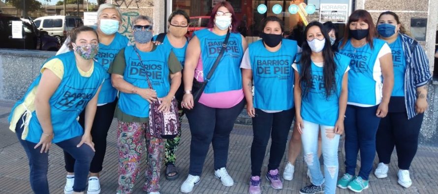[Tandil] Barrios de Pie protestó ante Desarrollo Humano y Hábitat.