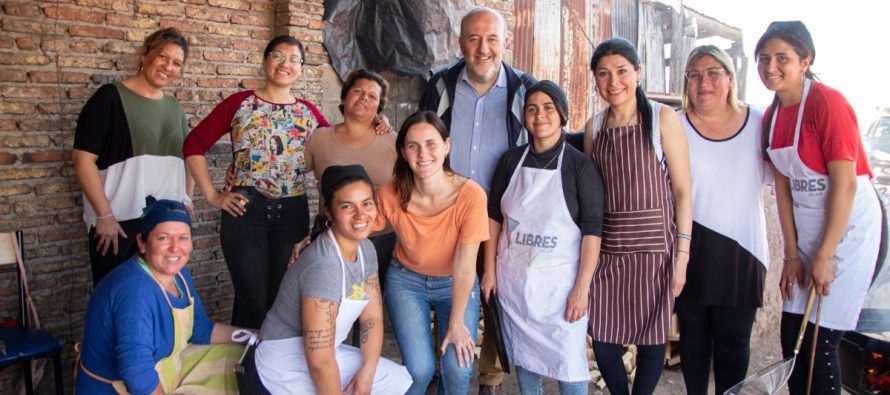 [Santa Fe] Sofía Botto y Leonardo Caruana visitan zona rural de Rosario