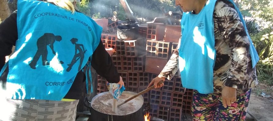 [Corrientes] Barrios de Pie Corrientes intensifica el trabajo en comedores comunitarios