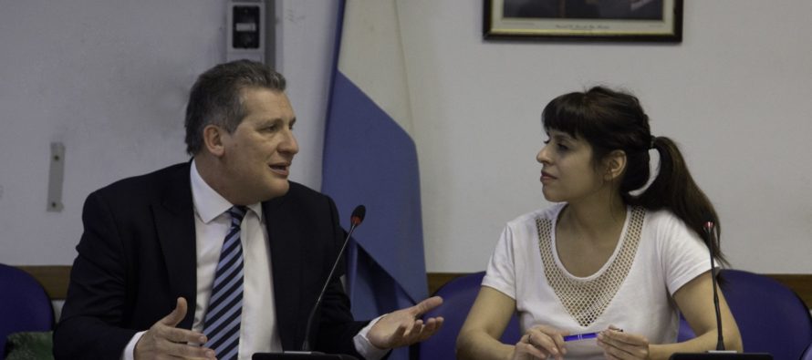 Donda y Garrido presentaron proyecto anticorrupción