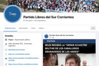 [Corrientes] Ya está en Facebook la nueva página de Libres del Sur