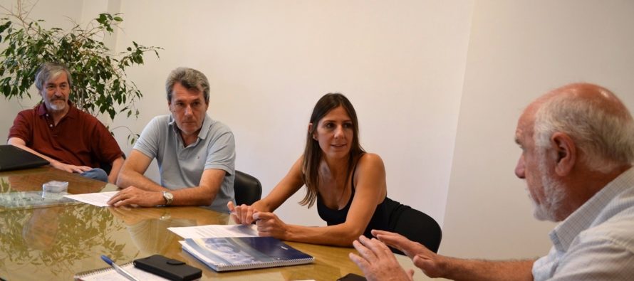 Maletti se reunió con ingenieros por plan prevención de inundaciones