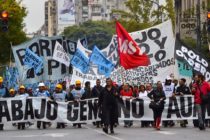 Barrios de Pie y organizaciones sociales marcharon contra la pobreza