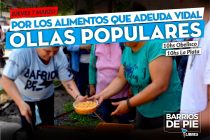 Barrios de Pie organizará ollas populares