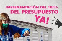 [Córdoba] Exigen a la UNC la implementación del 100% del presupuesto.