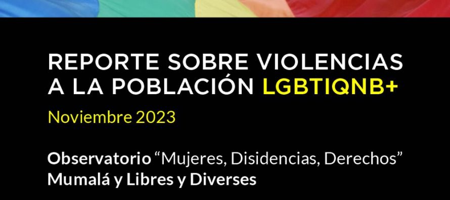 Reporte sobre violencias a la población LGBTIQNB+