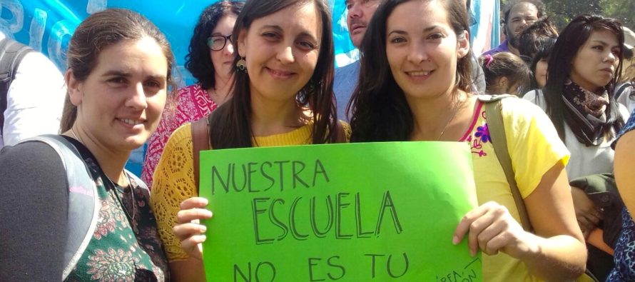 [La Plata] Macri y Vidal degradan y desfinancian la educación pública