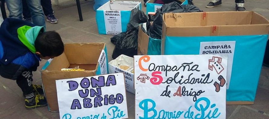 [Neuquén] Ante el crudo invierno Barrios de Pie continúa campaña solidaria