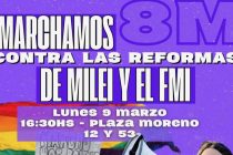 [La Plata] El 8M es memoria de lucha y denuncia contra las violencia machistas