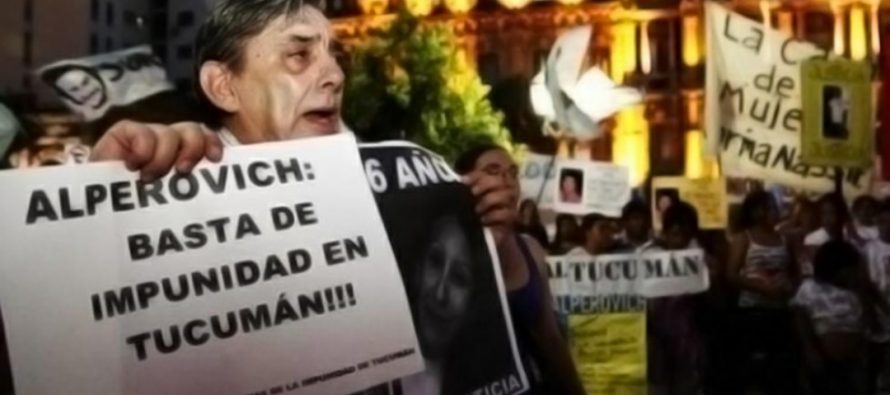 [Tucumán] “Alperovich se refugia en sus fueros y no ayuda a esclarecer el crimen de Lebbos”