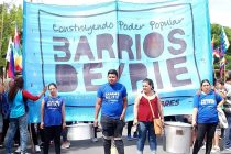 [La Plata] Barrios de Pie se moviliza al Ministerio de Desarrollo Social bonaerense