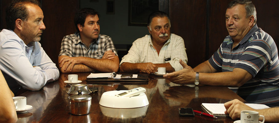 [Mendoza] El Senador Mancinelli visitó a los directivos de la Vitivinícola San Carlos Sud