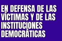 [Santa Fe] En defensa de las víctimas y de las instituciones democráticas. Documento multisectorial.