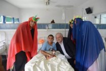 [Tucumán] Federico Masso compartio el día de Reyes en el hospital de niños