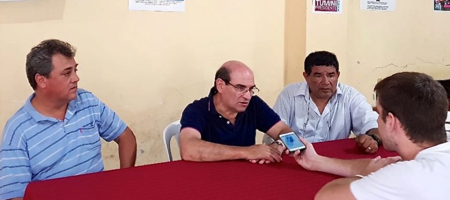 [Bs. As.] Humberto Tumini de campaña en Chivilcoy