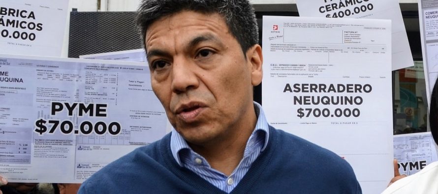 [Neuquén] Jesús Escobar: “Dos amigos de Macri ganaron 9.000 millones gracias a las tarifas”