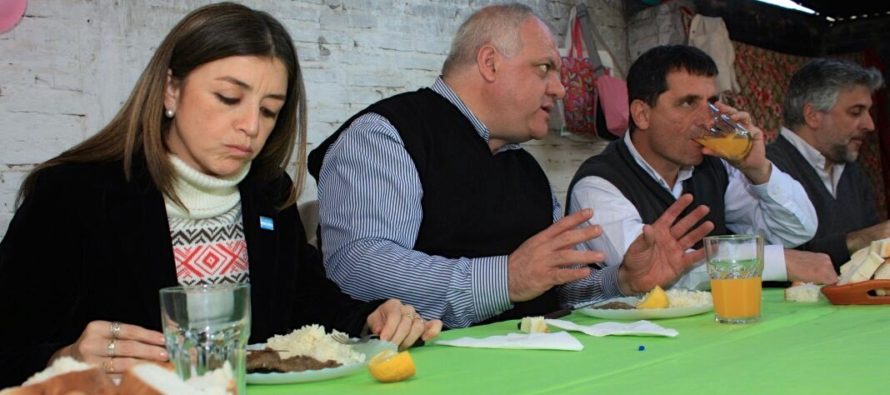 [Tucumán] Masso, Yedlin y Costa almorzaron en un comedor de El Chañar