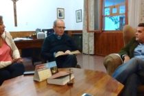 [Neuquén] Daniel Menendez se reunio con el obispo Virginio Bressanelli