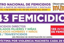 Registro Nacional de Femicidios del Observatorio MuMaLá.