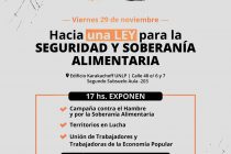 [La Plata] Saravia: “A Milei no le importa la emergencia alimentaria”