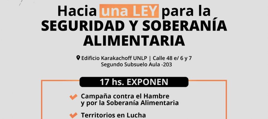 [La Plata] Saravia: “A Milei no le importa la emergencia alimentaria”