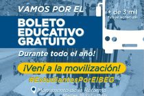 [Córdoba] Estudiantes reclaman por recortes en el Boleto Educativo Gratuito