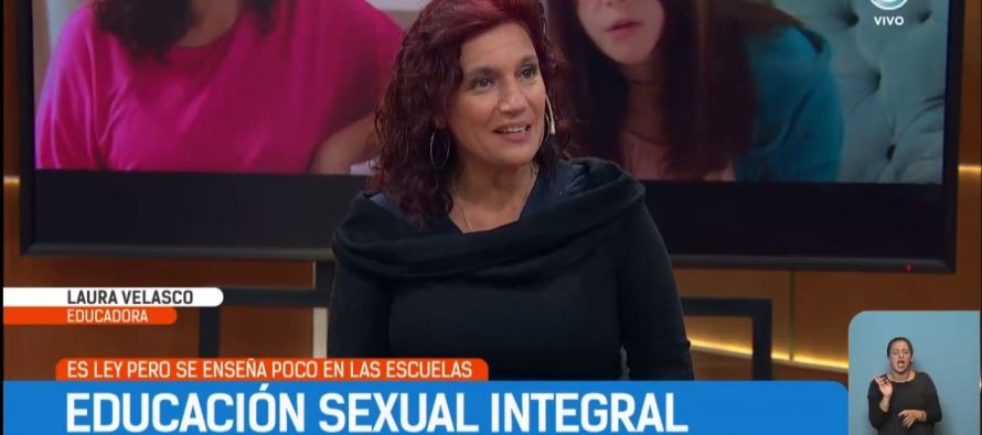 Laura Velasco habla sobre Educación Sexual Integral en la Tv Pública
