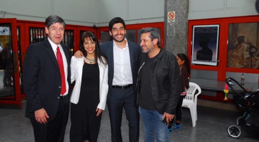 Abal Medina, Victoria Donda, Facundo Moyano y Victor Santamarina
