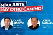 Hoy: Ceballos y Arroyo debatirán sobre el acuerdo con el FMI en Avellaneda