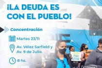 [Chaco] Barrios de Pie movilizará hacia Casa de Gobierno junto a otras organizaciones