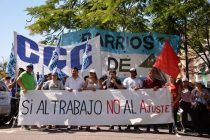 [Chaco] Barrios de Pie se adhiere al paro nacional del lunes