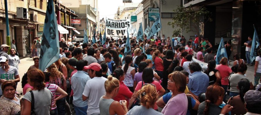 [Tucumán] Barrios de Pie se movilizó a la sede local del Ministerio de Trabajo