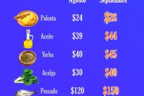 [Chaco] La Canasta Básica Total aumentó $1200 en septiembre.