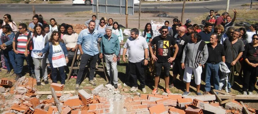 [San Nicolás] Contundente respaldo a reconstrucción de centro de formación