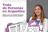 [Santa Fe] Trata de personas en Argentina. Charla con la Lic. Daniela Gasparini